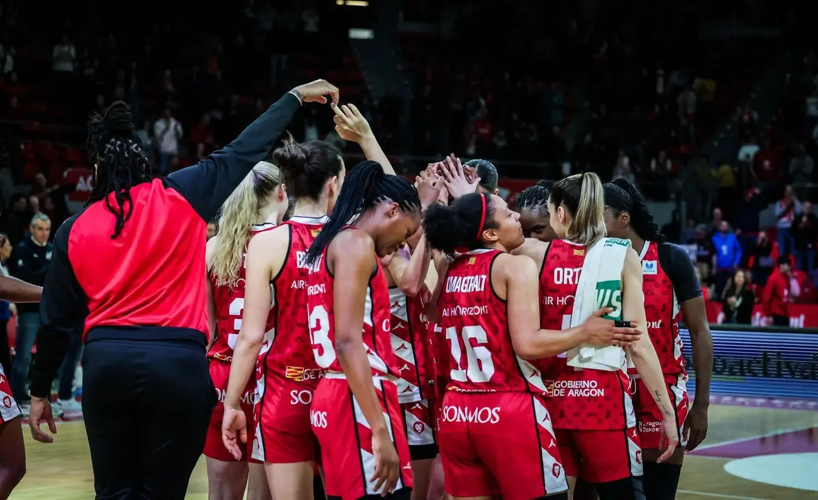 El Casademont ya sabe lo que es ganar la Copa de la Reina. Fotograf&iacute;a: Casademont Zaragoza