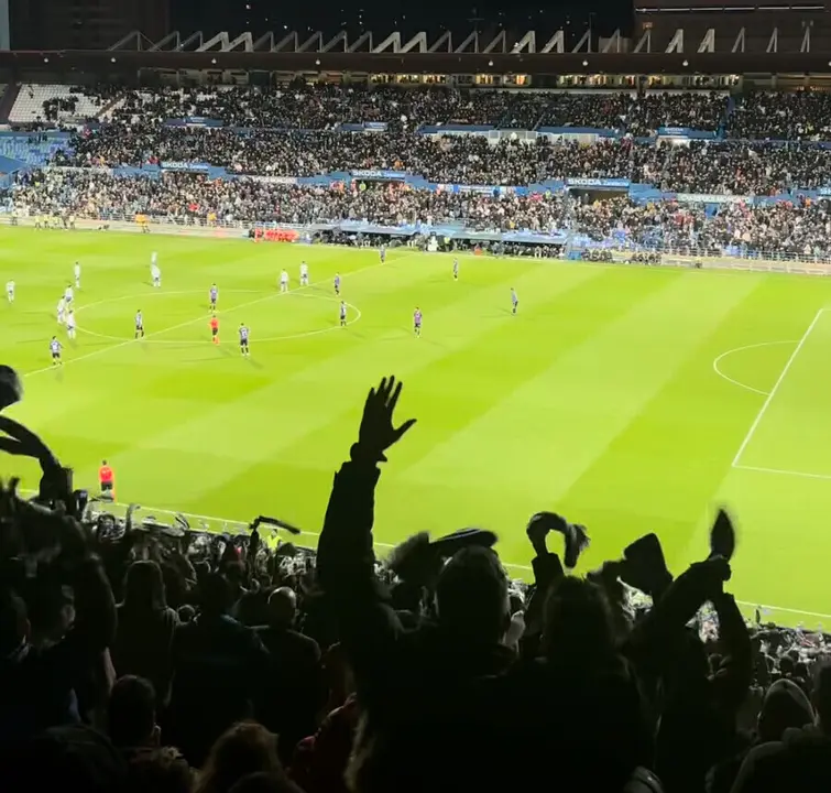 Una postal desde las gradas 