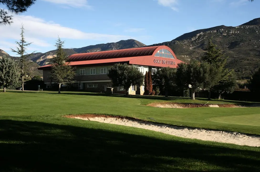 Instalaciones de Golf de Guara. Fotograf&iacute;a: Golf de Guara.