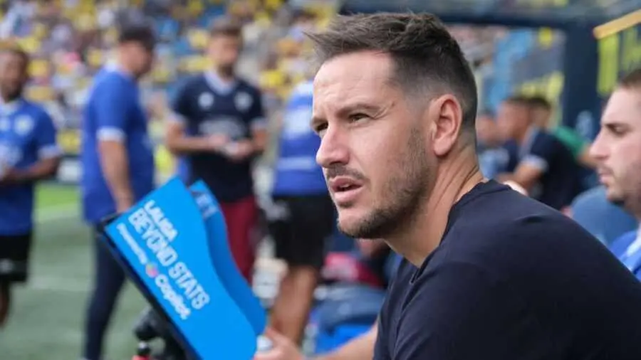 Sergi Guill&oacute;, antes del duelo ante el C&aacute;diz / LaLiga