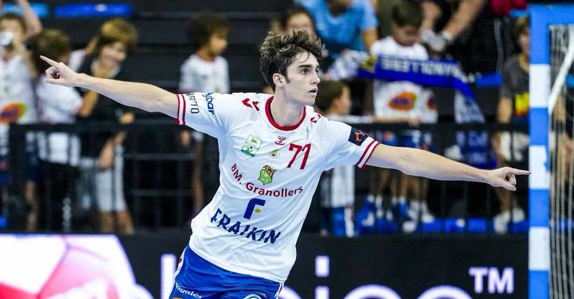 Pablo Urdangar&iacute;n durante un partido de balonmano