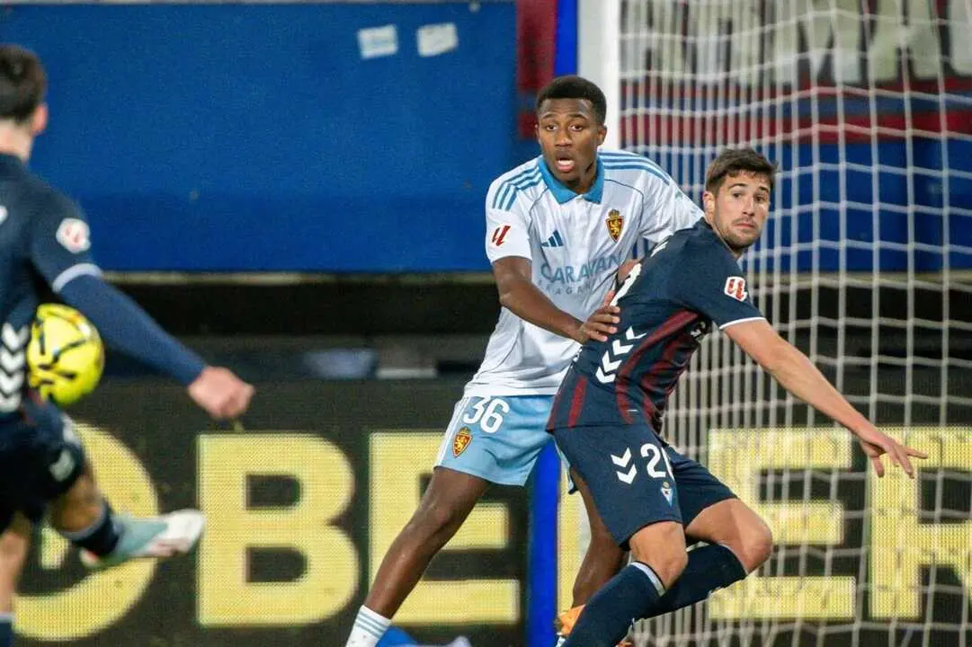 Alejandro Gomes ante el Eibar / LA LIGA