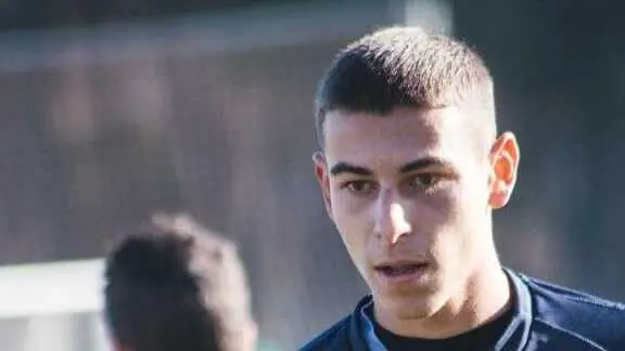 Sergio Arribas en un entrenamiento / SD Huesca
