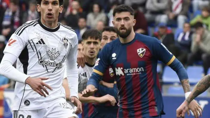 Jordi Escobar, en el Huesca - Albacete / LaLiga