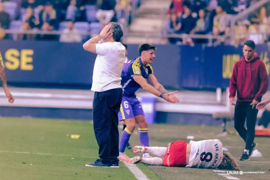 Sergio Gonz&aacute;lez, entrenador del C&aacute;diz / LFP