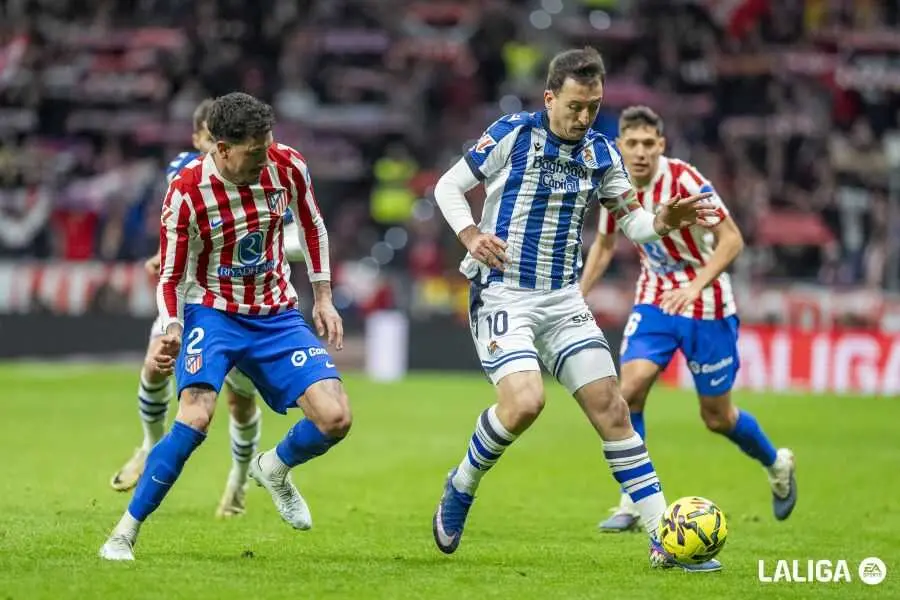 Imagen del &uacute;ltimo Atl&eacute;tico de Madrid - Real Sociedad / LaLiga