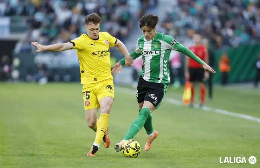 Imagen del Betis - Girona de la ida / LaLiga