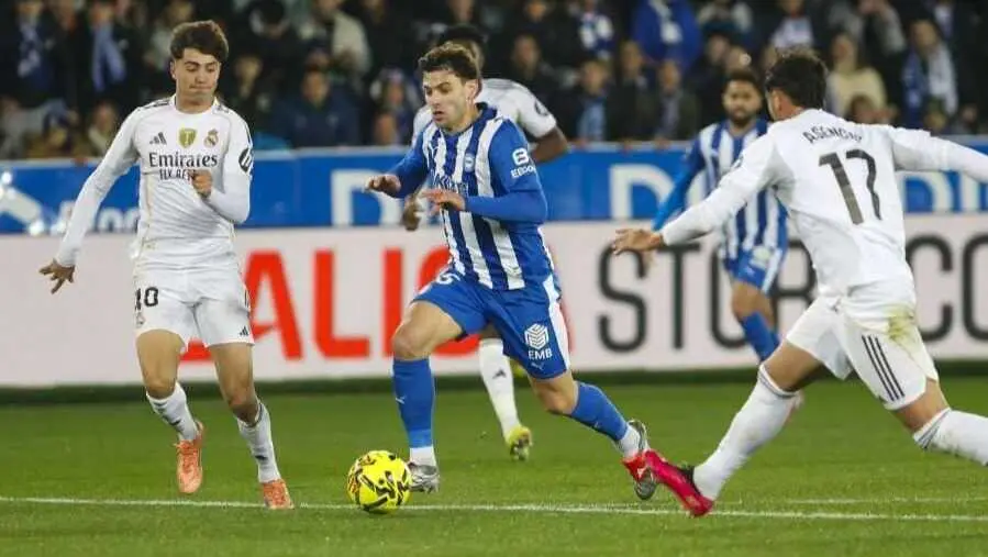 Imagen del Alav&eacute;s - Real Madrid de la ida / LaLiga