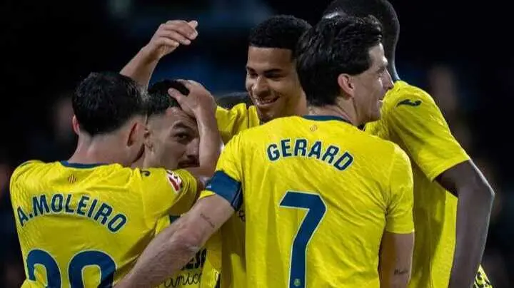 El Villarreal CF celebra un tanto / VCF.