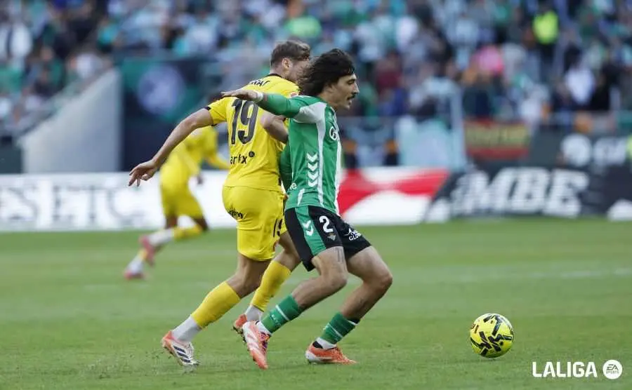 Imagen del partido de la ida entre el Betis y el Girona / LaLiga