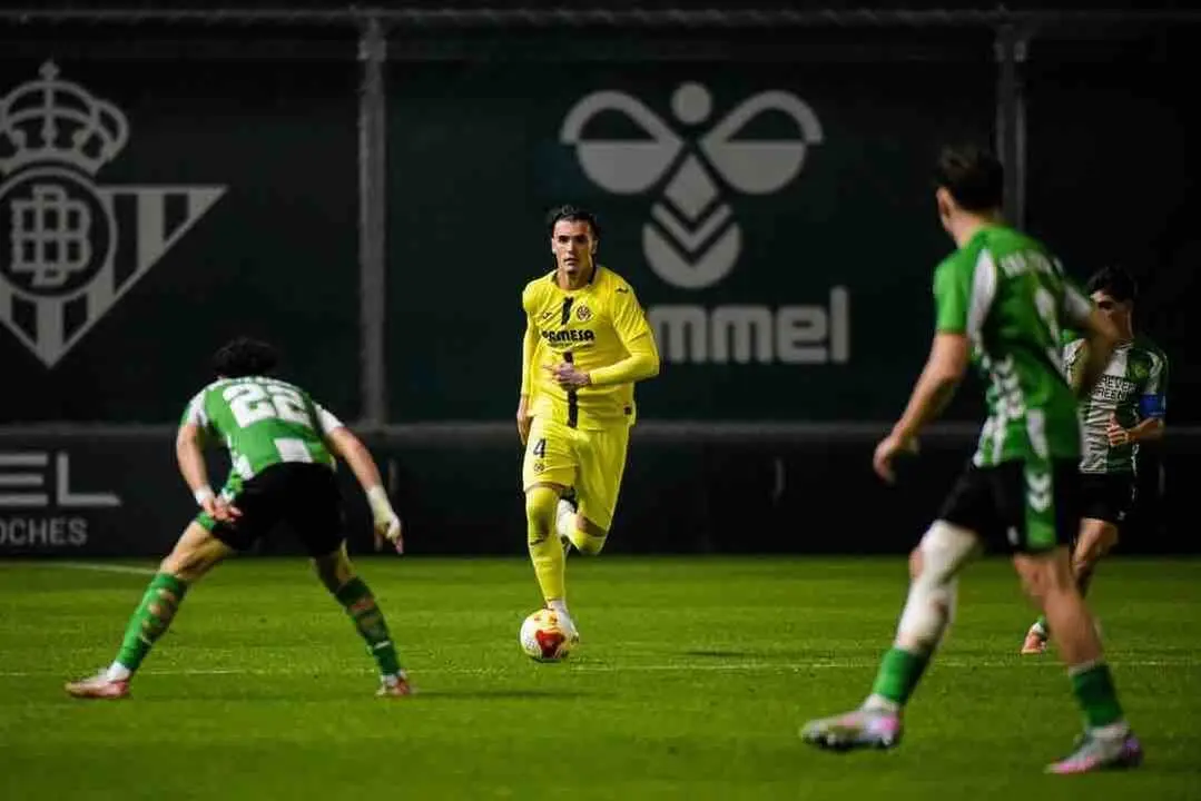 Ismael Sierra con el Villarreal B / INSTAGRAM