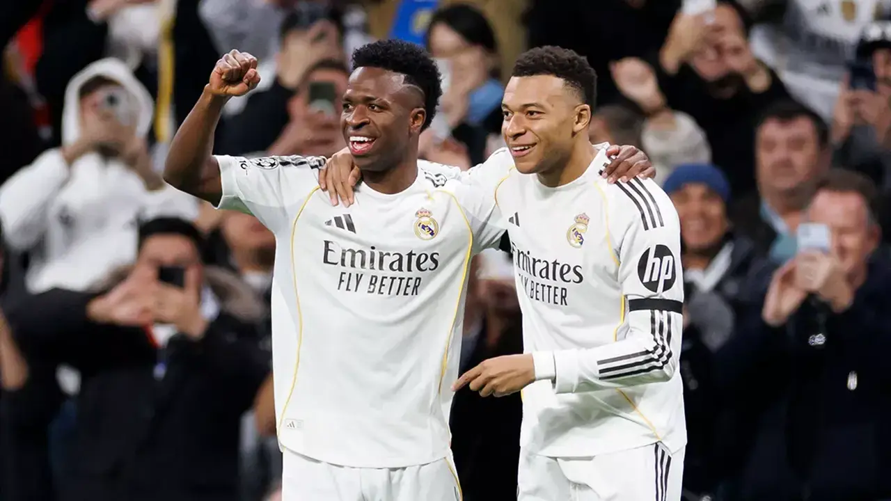 Vinicius junto a Mbapp&eacute; / Real Madrid