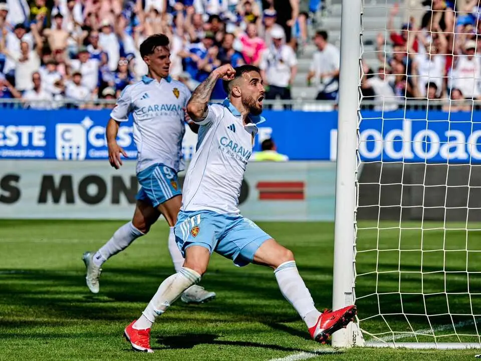 Rober Gonz&aacute;lez, la clave del Real Zaragoza en El Alcoraz / RZ