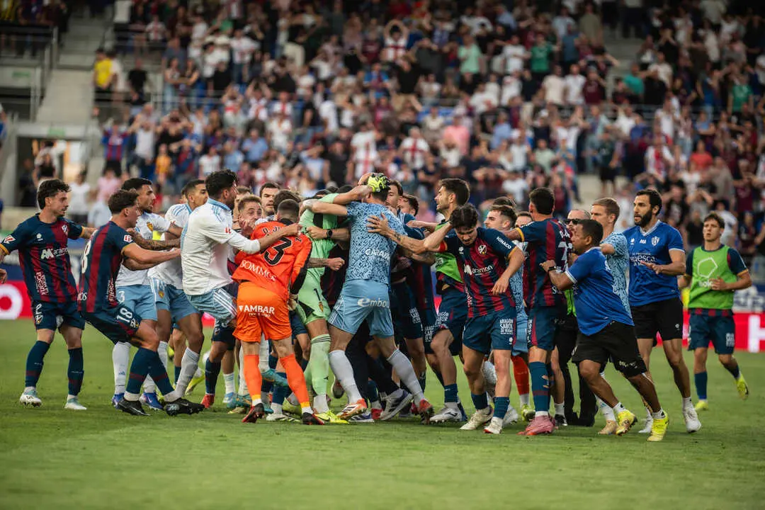 SD HUESCA REAL ZARAGOZA / MARCOS CEBRI&Aacute;N