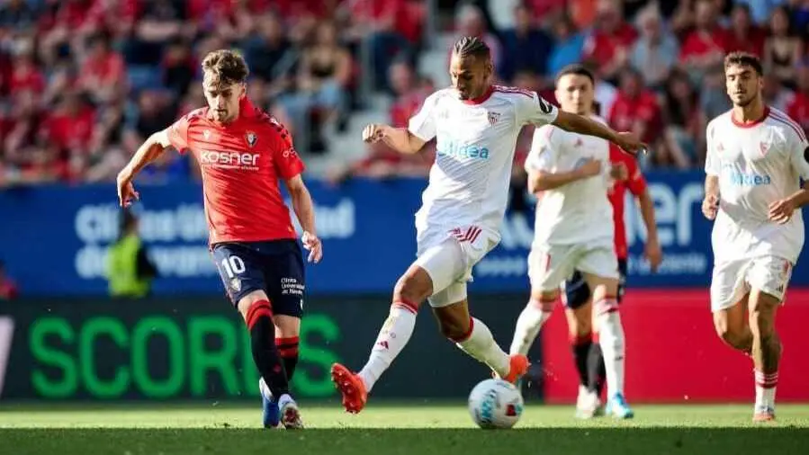 Imagen del duelo entre Osasuna y Sevilla / LaLiga