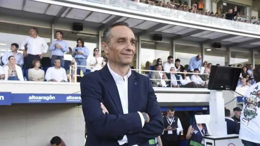 Oltra antes del inicio del derbi / LaLiga
