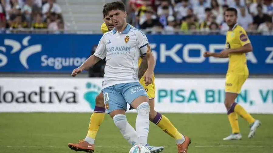 Ra&uacute;l Guti durante el Real Zaragoza - Valladolid / LaLiga