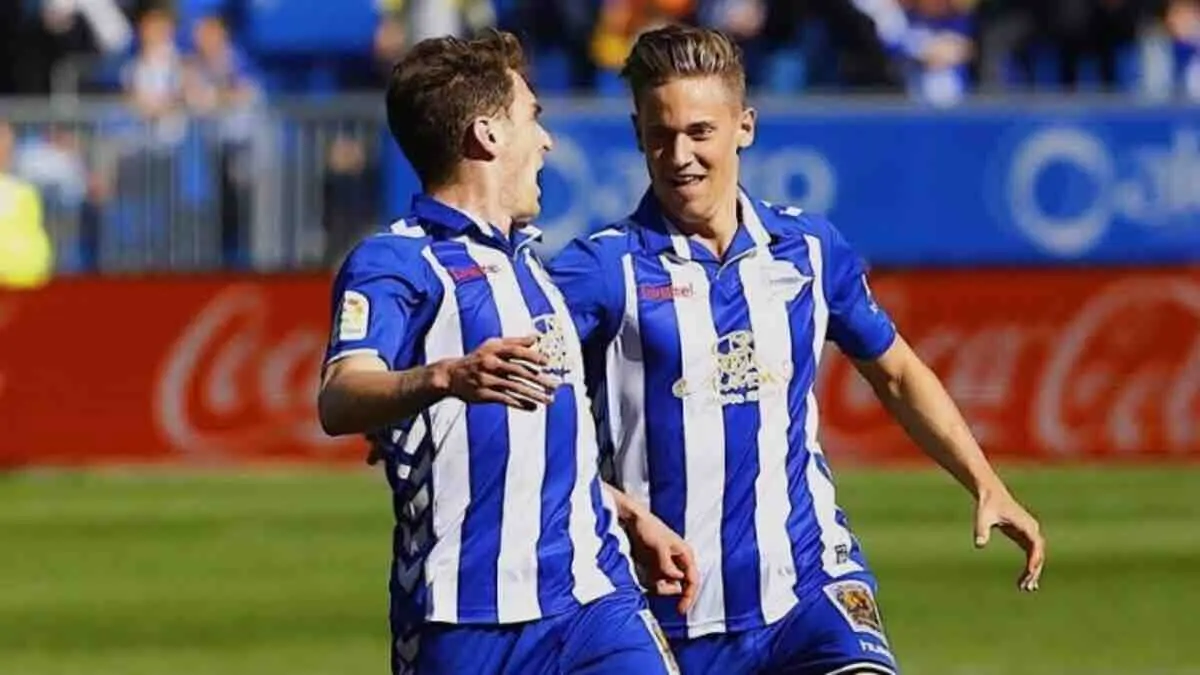 Ibai G&oacute;mez y Marcos Llorente en el Alav&eacute;s / INSTAGRAM