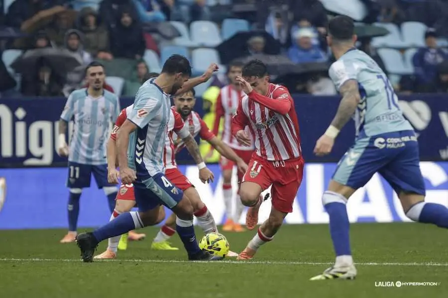 Imagen del M&aacute;laga - Almer&iacute;a de liga / LaLiga