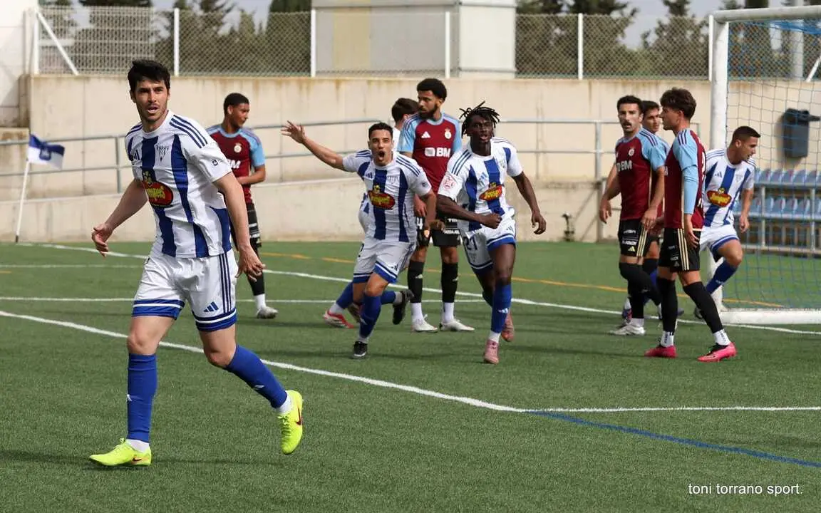 Jugadores del Ejea durante un partido / SD Ejea