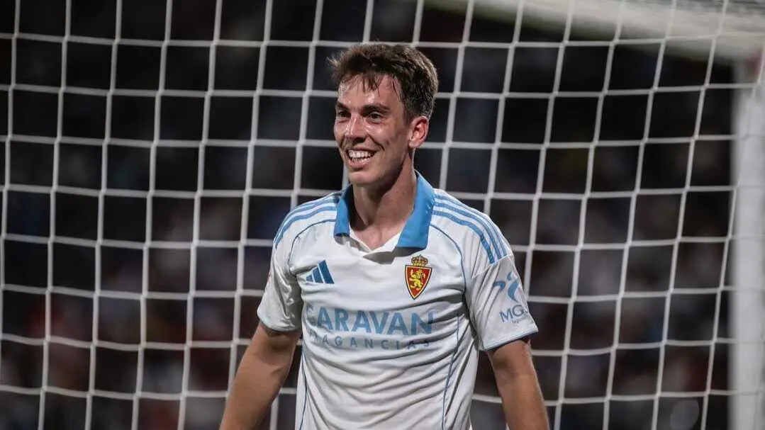 Paulino de la Fuente con el Real Zaragoza / Marcos Cebri&aacute;n