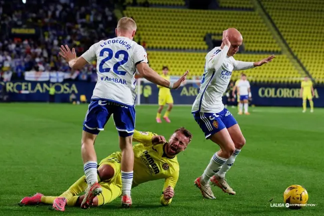 El Real Zaragoza en La Nueva Cerámica | Foto: La Liga