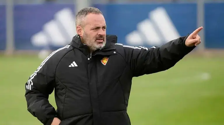 David Navarro, nuevo entrenador interino del Real Zaragoza / Real Zaragoz