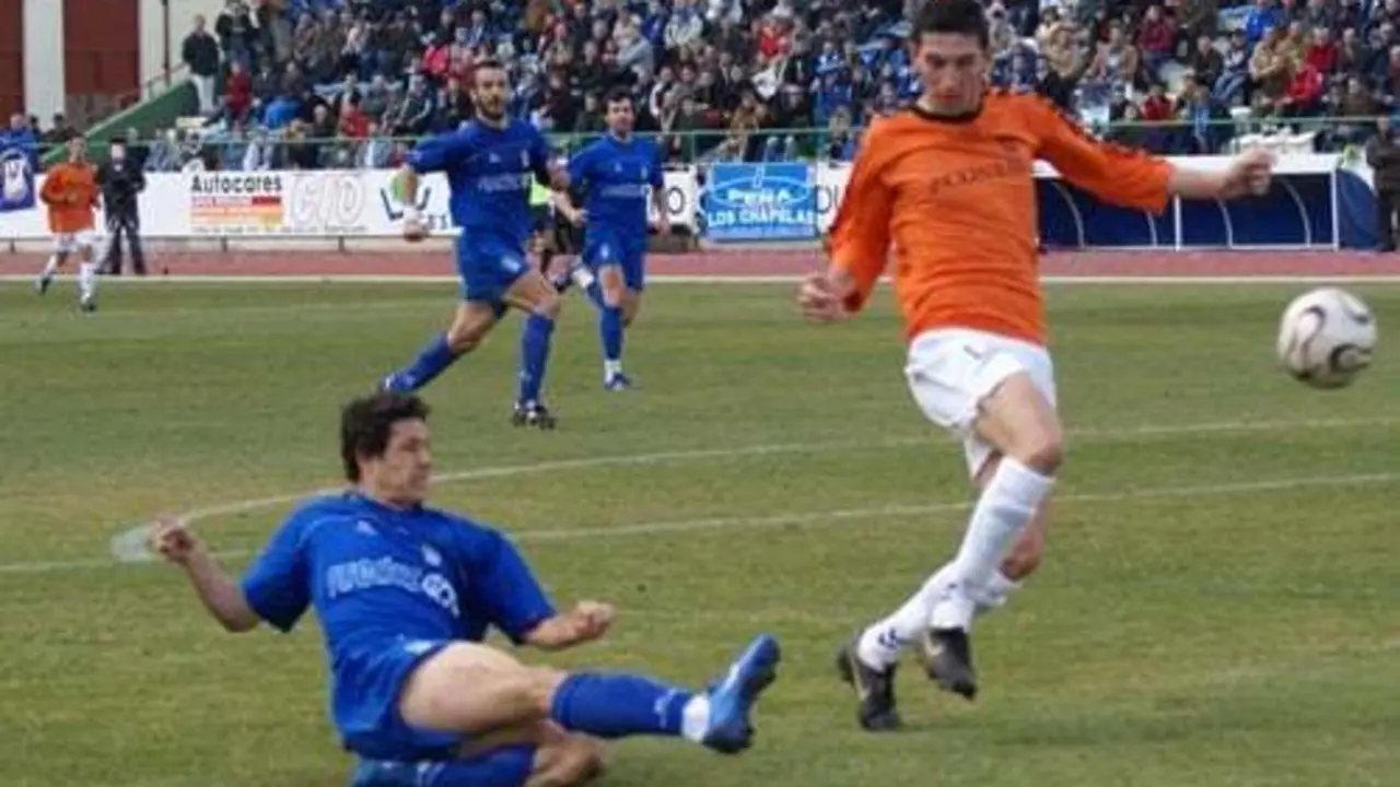 Rojas en su etapa como jugador del Talavera | Foto: deportellano.com