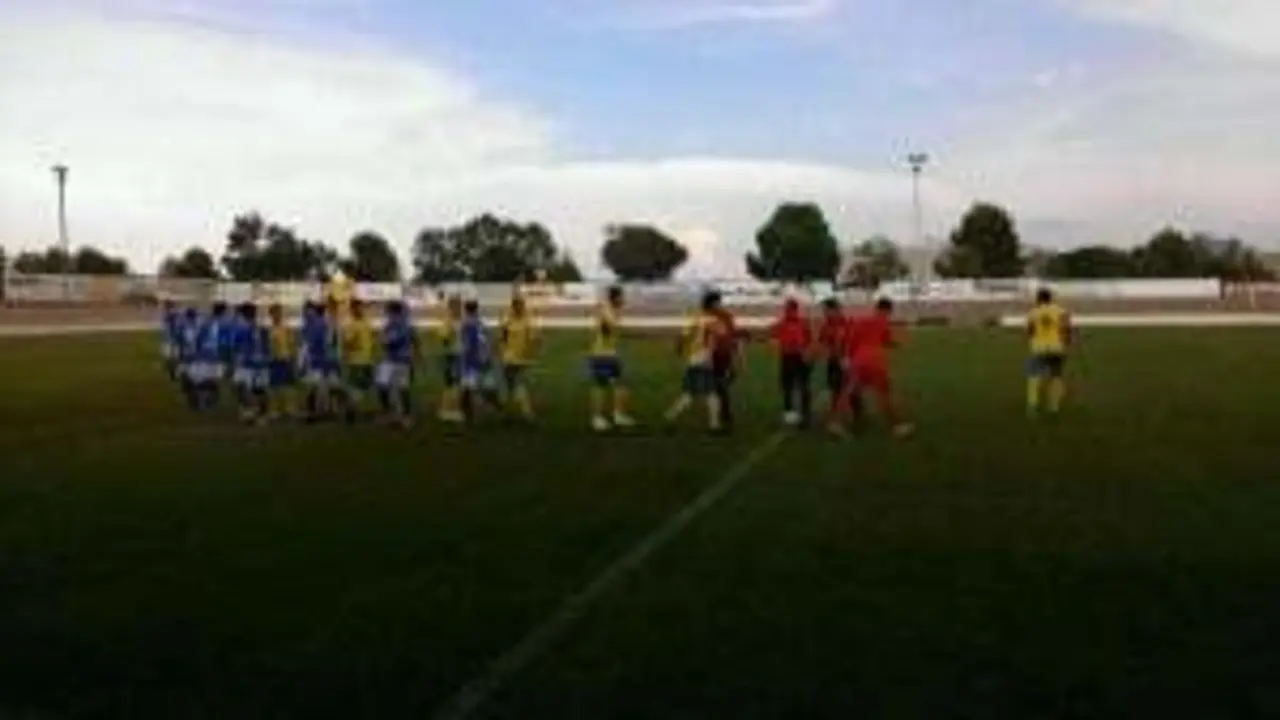 Imagen del partido de ida | Foto: @ADAlmudevar