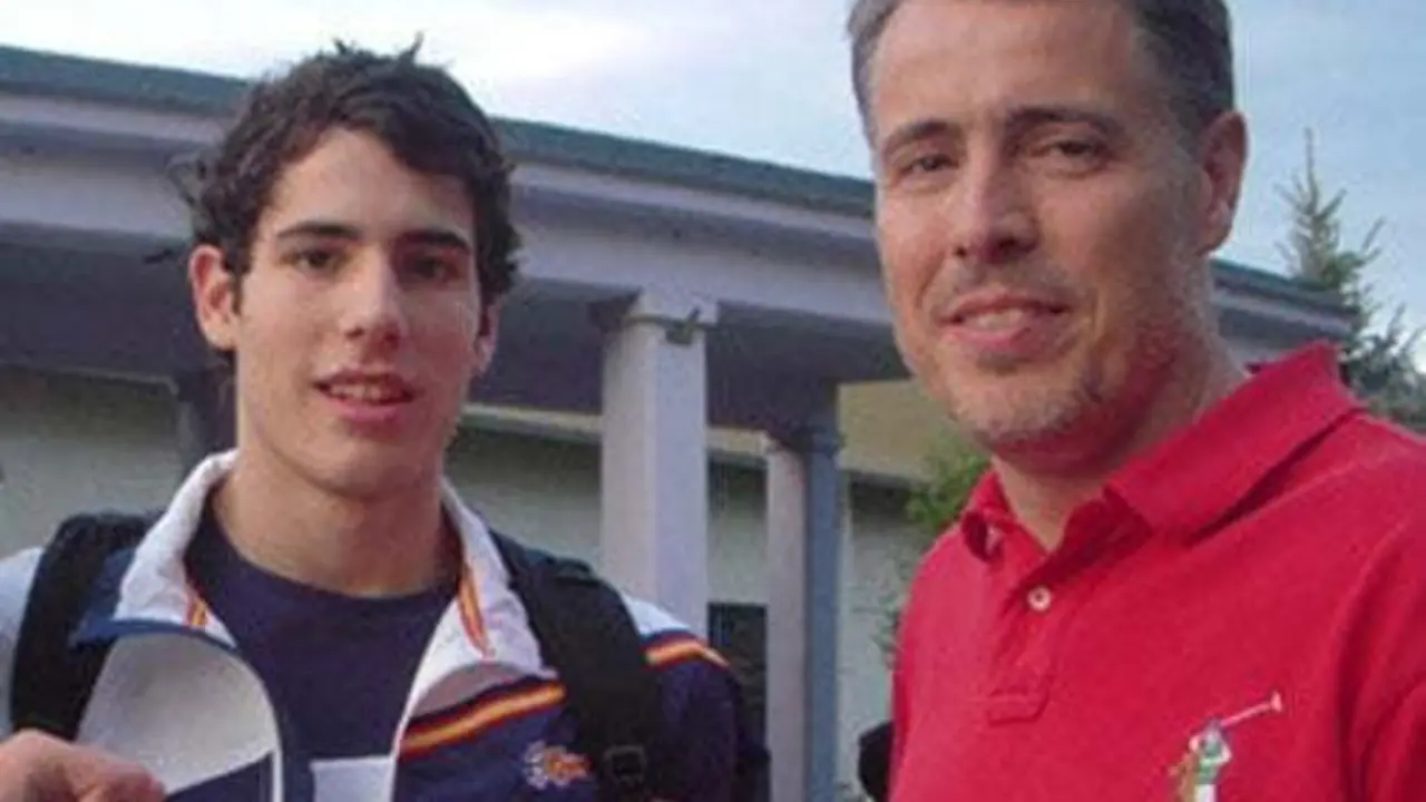 Abrines, padre e hijo | Foto: gigantes.com