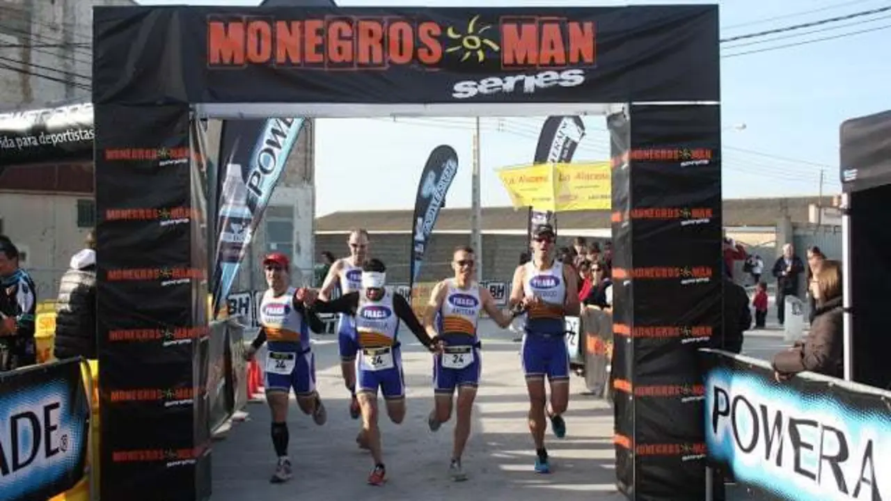 V duatl&oacute;n por equipos en Sena | Foto: triatl&oacute;nfraga.blogspot.com