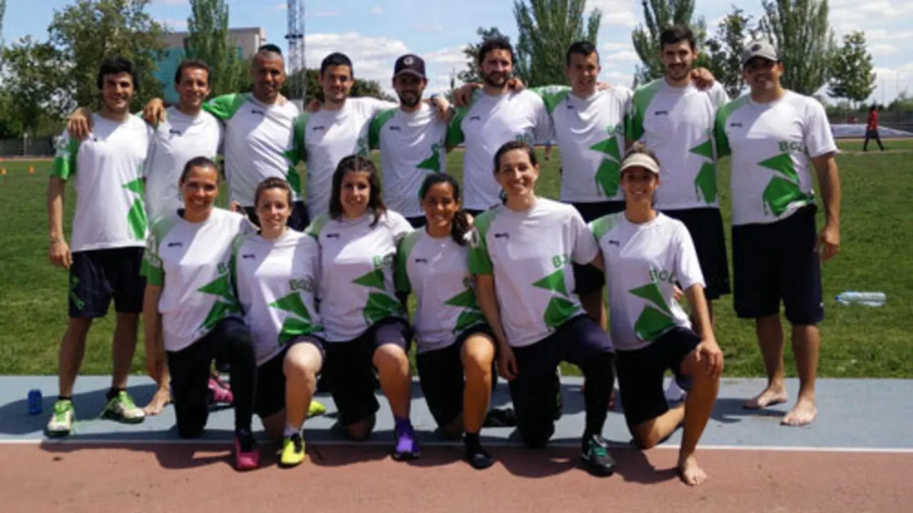 Jugadores de BolskanDisc en Alcobendas | Foto: BolskanDisc Huesca