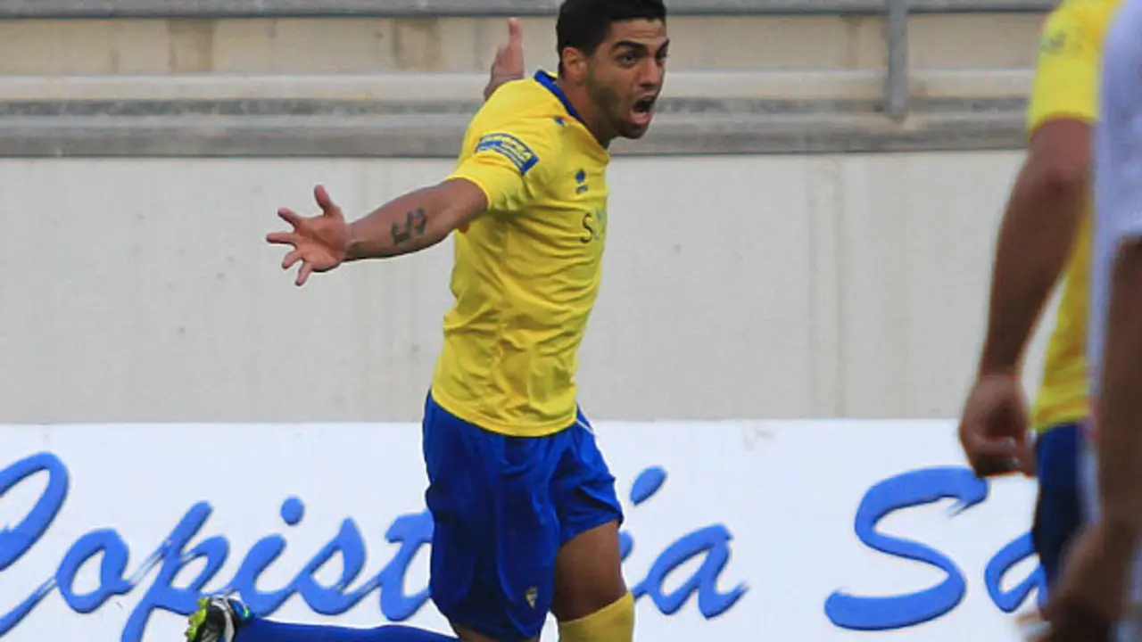 Jona fue el m&aacute;ximo artillero del C&aacute;diz.C.F la pasada campa&ntilde;a / Foto: portalcadista.com