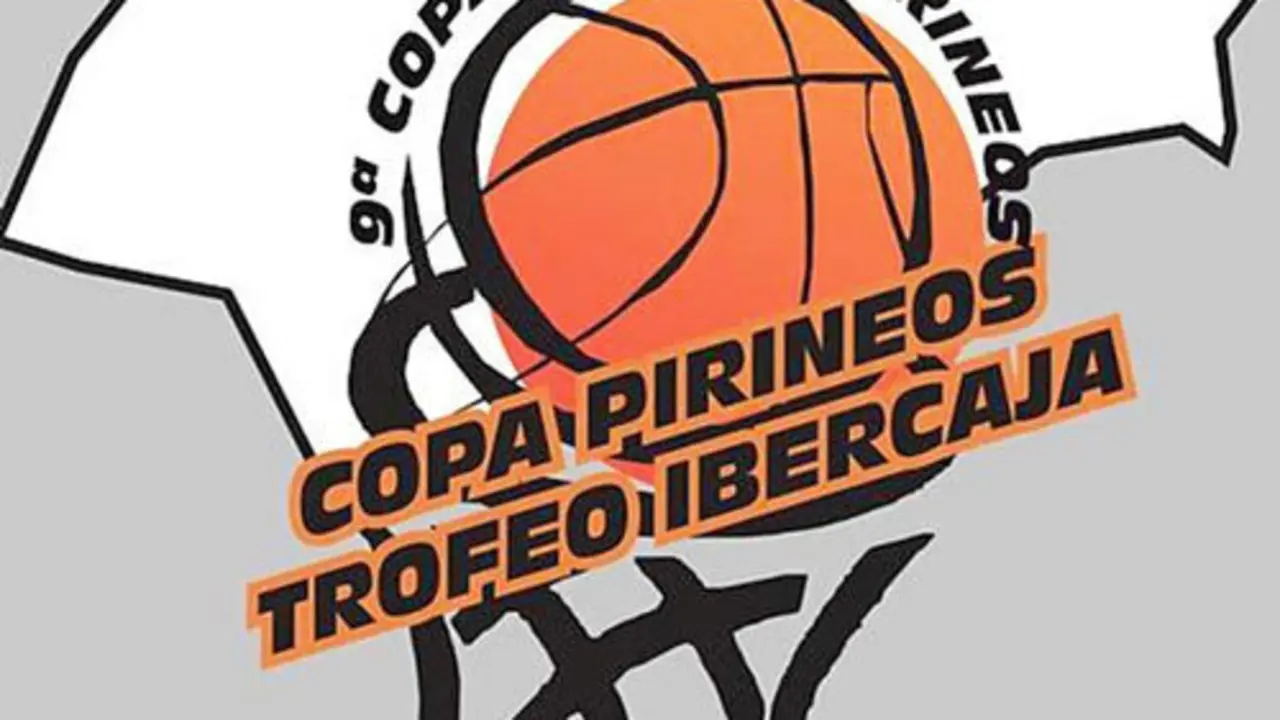 Cartel de la Copa Pirineos de baloncesto.