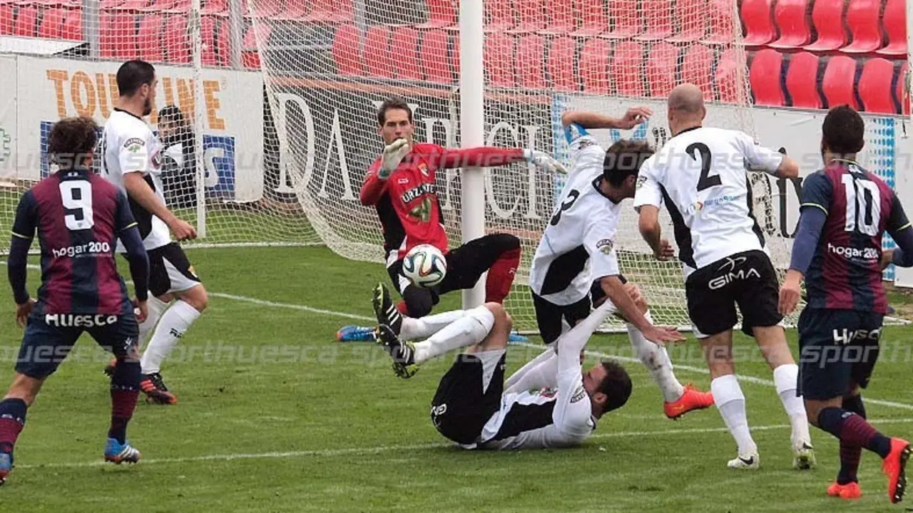 Huesca y Tudelano se vieron las caras en la primera vuelta con victoria para los primeros (1-0) | Foto: sporthuesca.com - C.Pascual