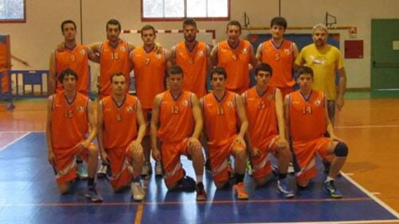 Jugadores del CB Jaca la pasada campa&ntilde;a | Foto: CB Jaca