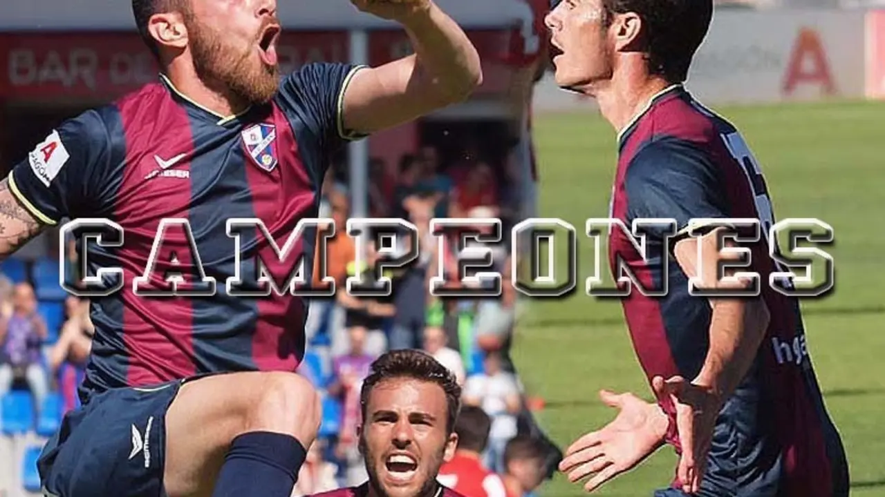 El Huesca se proclam&oacute; Campe&oacute;n del Grupo 2 ante el Bilbao Athletic | Foto: C.Pascual