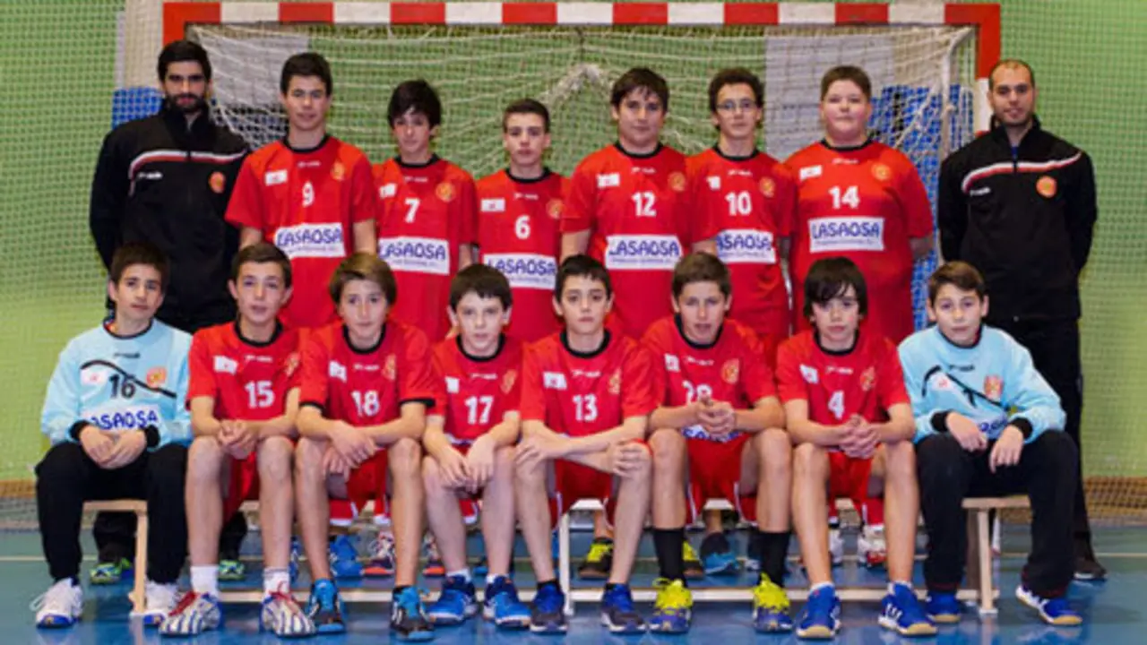 Equipo Infantil A de BM Huesca.