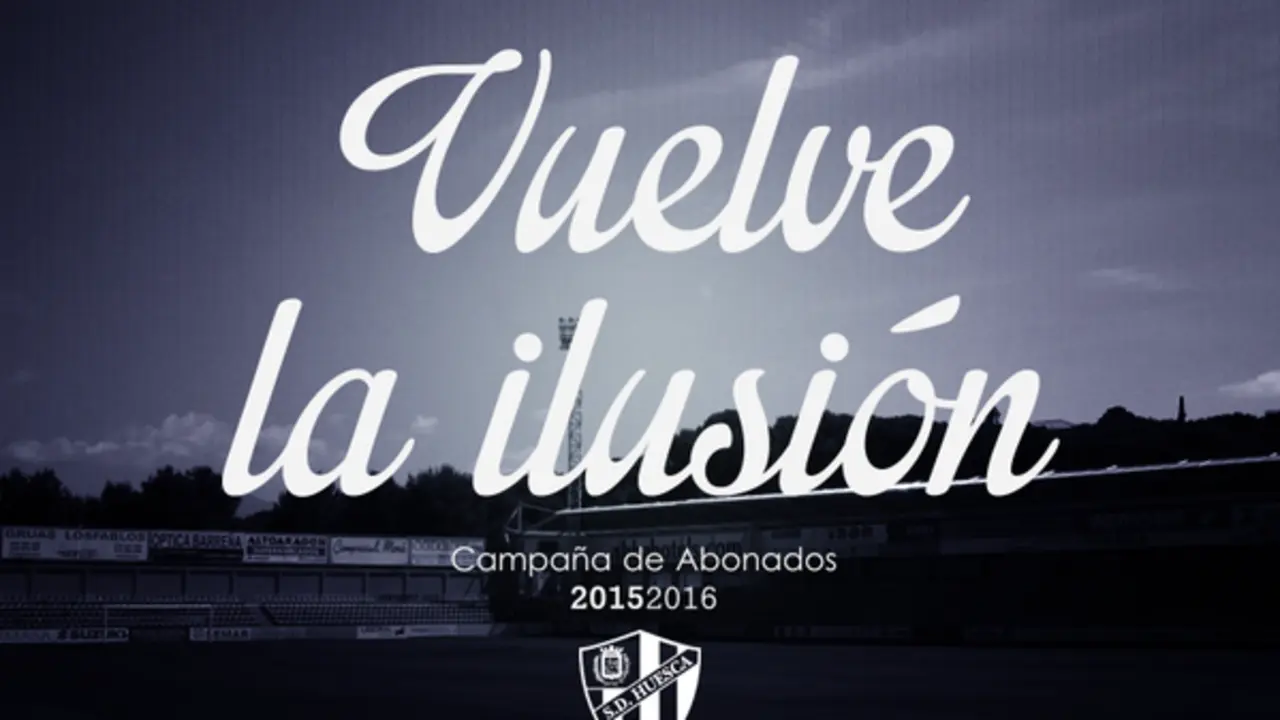 El lema de este a&ntilde;o es "Vuelve la ilusi&oacute;n" | Foto: SD Huesca