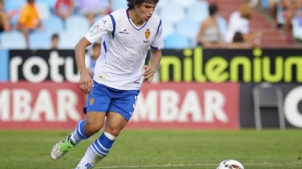 Jes&uacute;s Vallejo, estrella del Zaragoza / Foto: 100x100fan.com