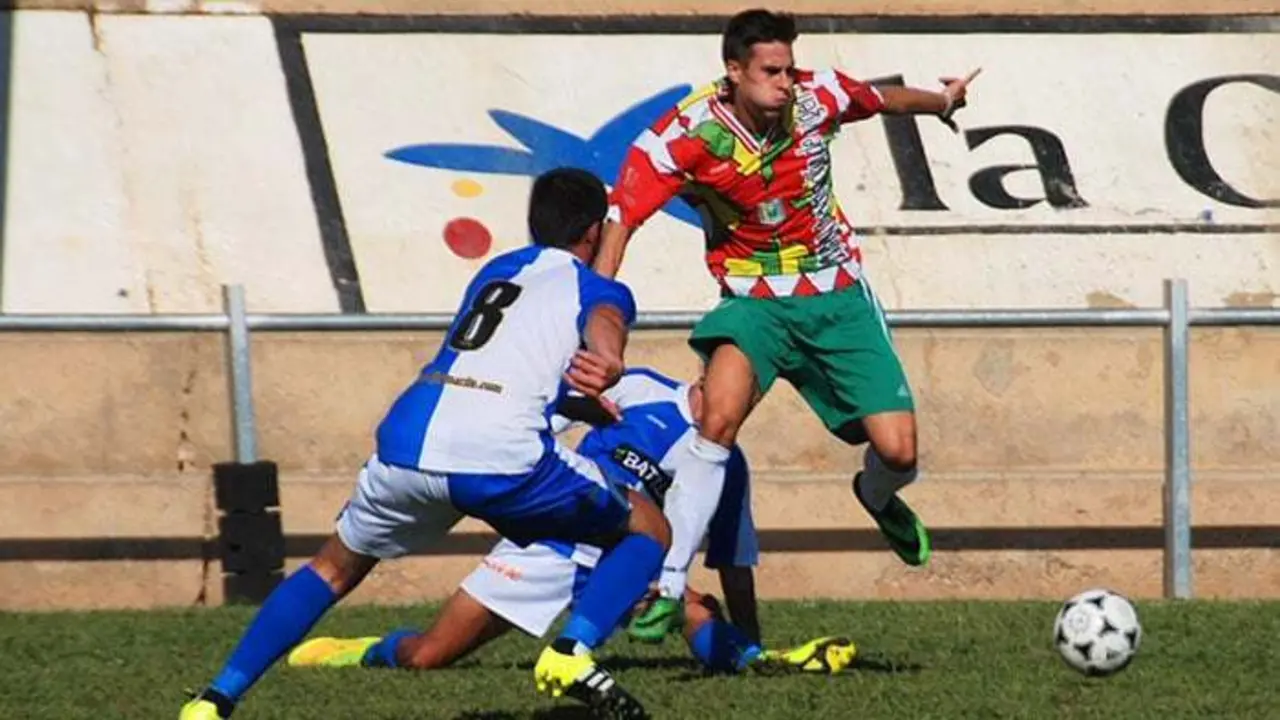 Imagen durante el partido | Foto: futboloscense.com - Luis Beired