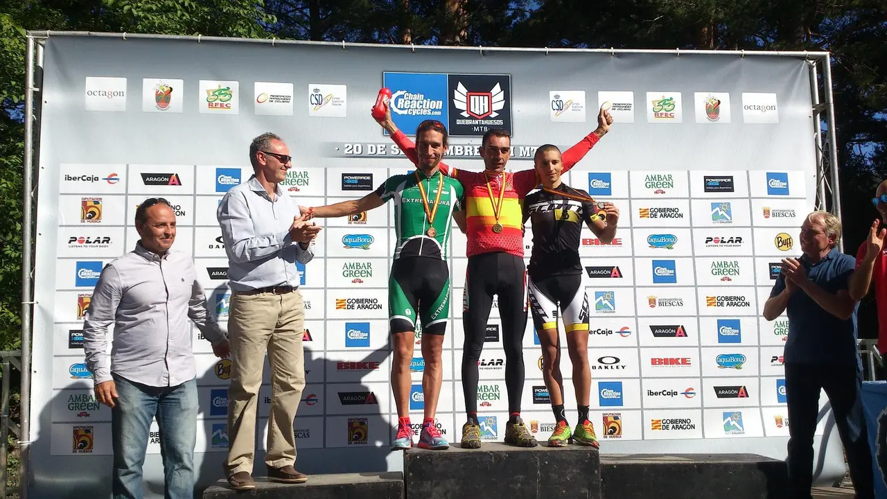 Podium QH MTB 2015 | Foto: Chabier Miguel
