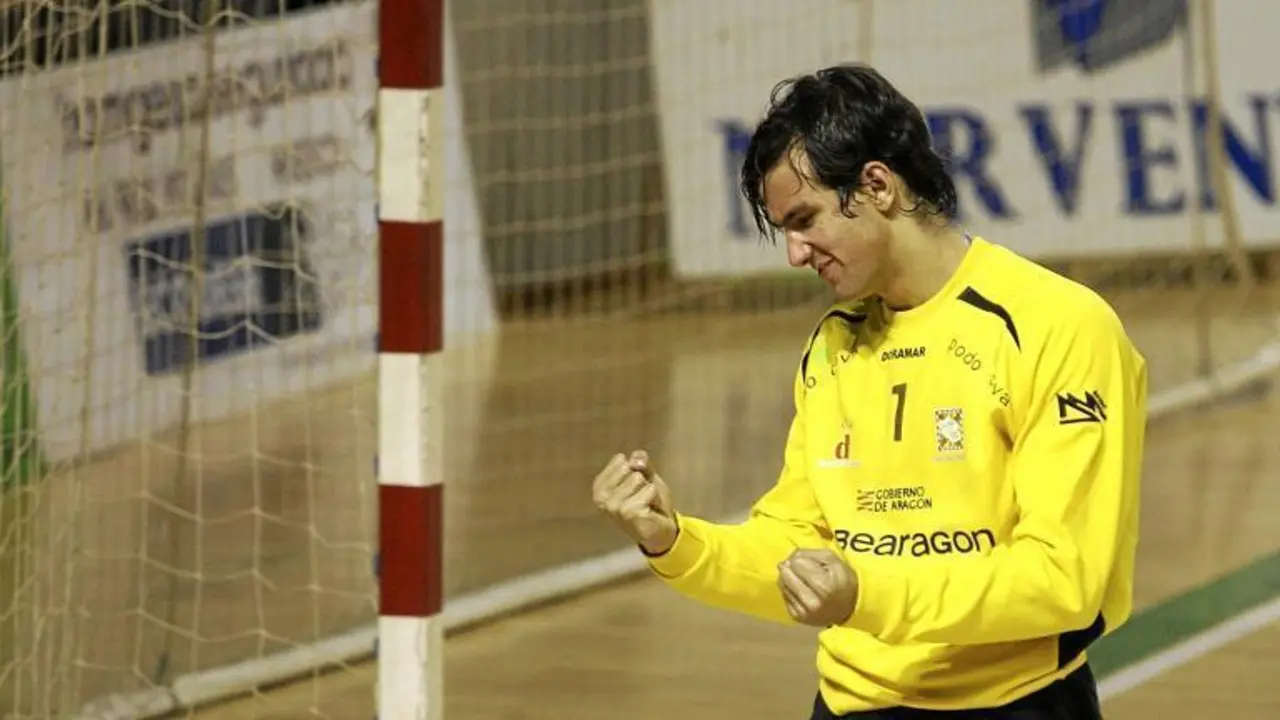 Jorge G&oacute;mez en su etapa en Bada Huesca | Foto: Heraldo.es