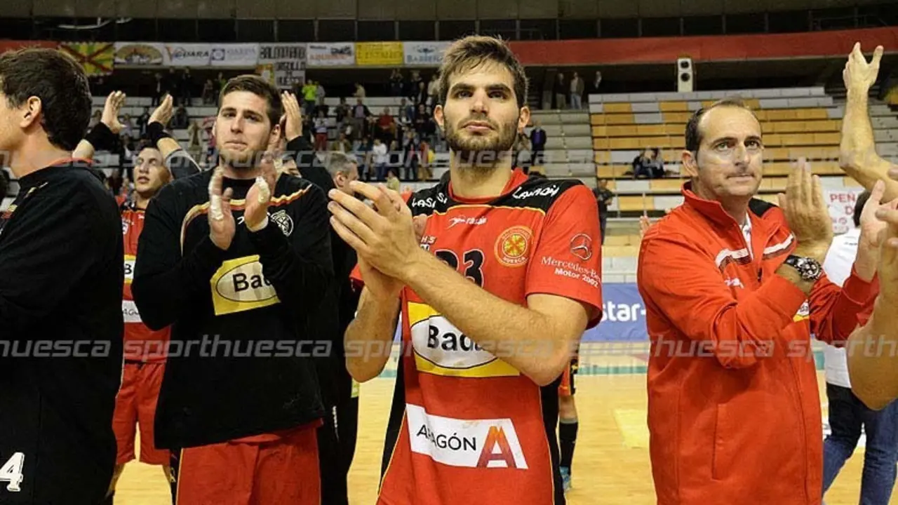 Escribano al t&eacute;rmino del partido contra el Granollers. Foto: Carlos Pascual.