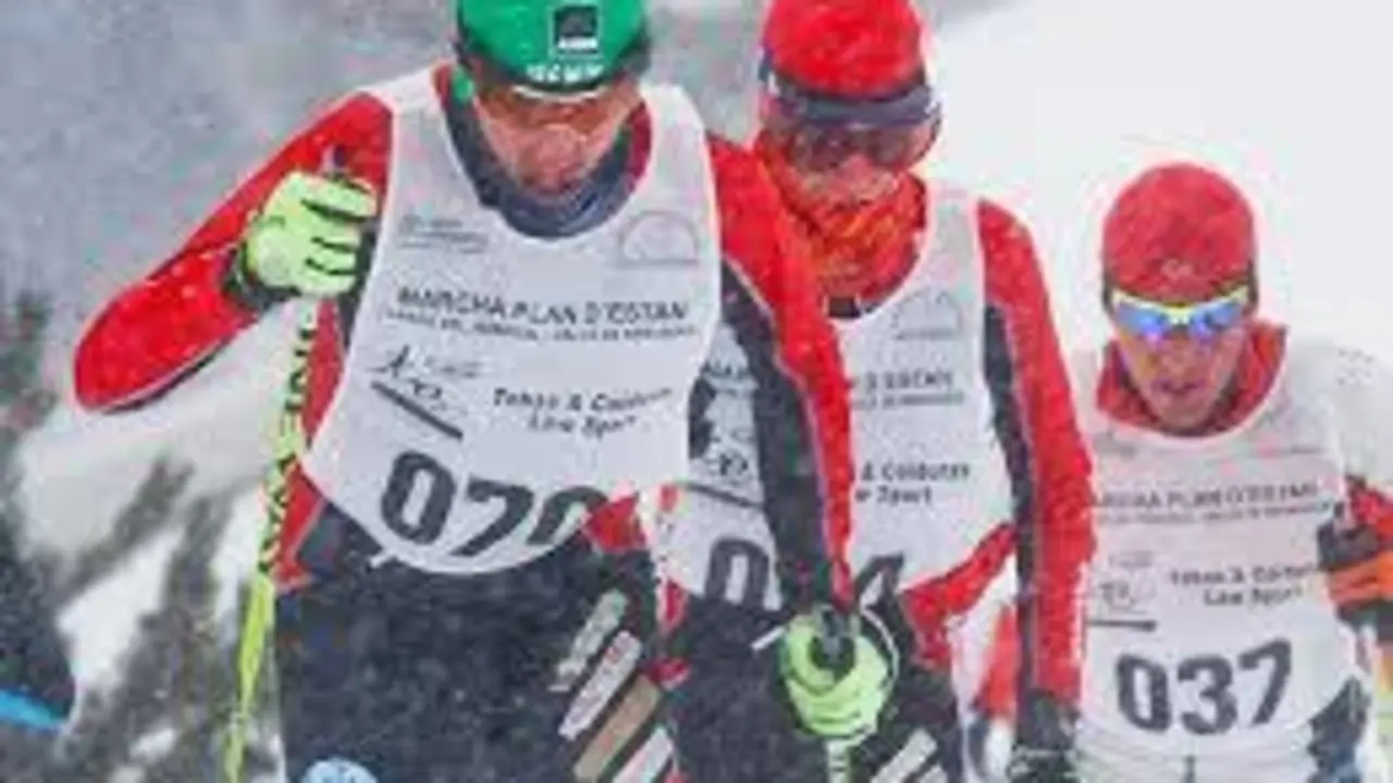 La agrupaci&oacute;n deportiva Hospital de Benasque cuenta con el fondista Mart&iacute; Vigo entre sus integrantes. |Foto: adhb