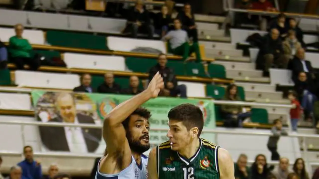 Huskic brill&oacute; tambi&eacute;n en la victoria ante Breog&aacute;n (Foto: Javier Broto)