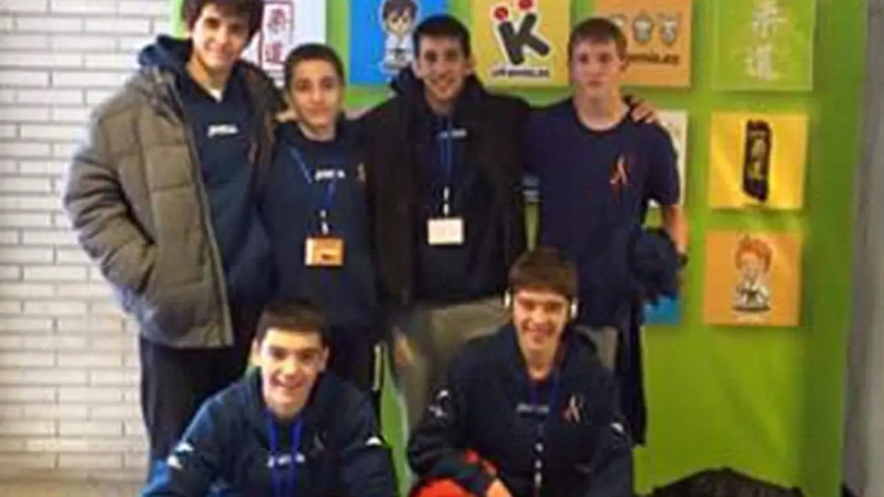 Judocas cadetes en Pamplona | Foto: CJ Bin&eacute;far