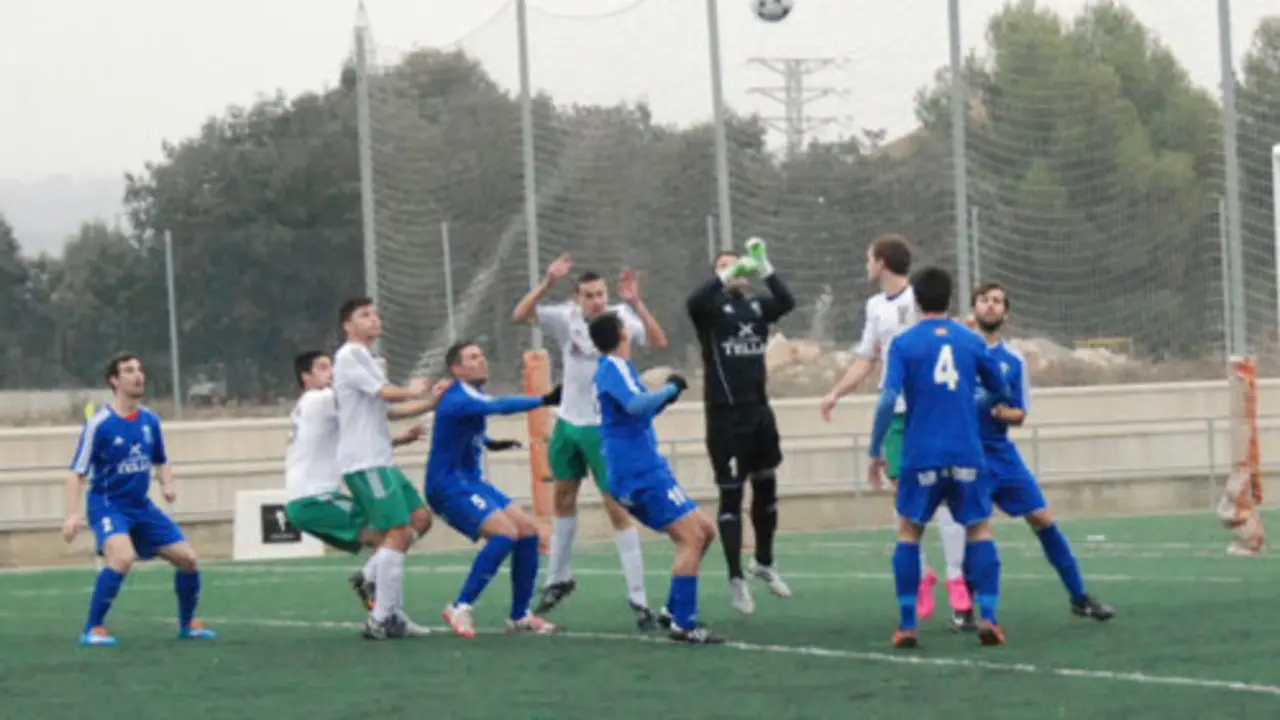 Imagen durante el partido.