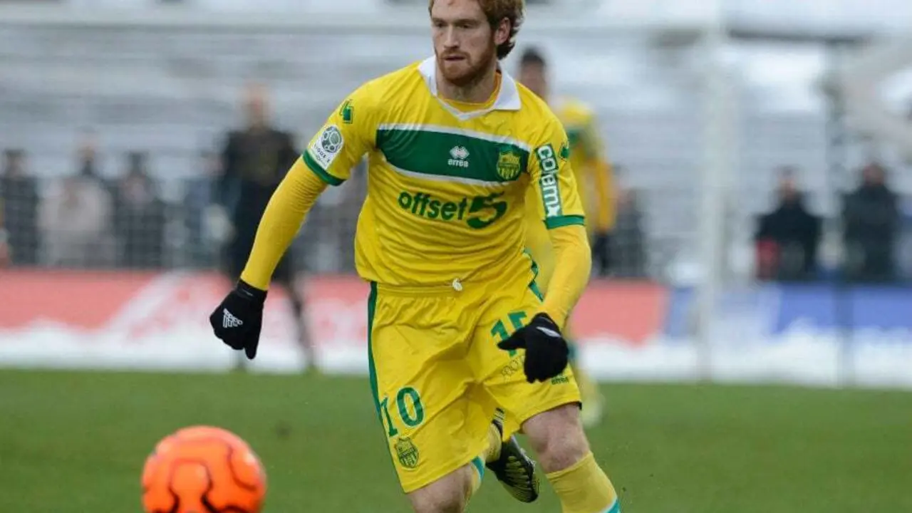 Fernando Aristeguieta en un partido con el Nantes | Foto: sports.fr