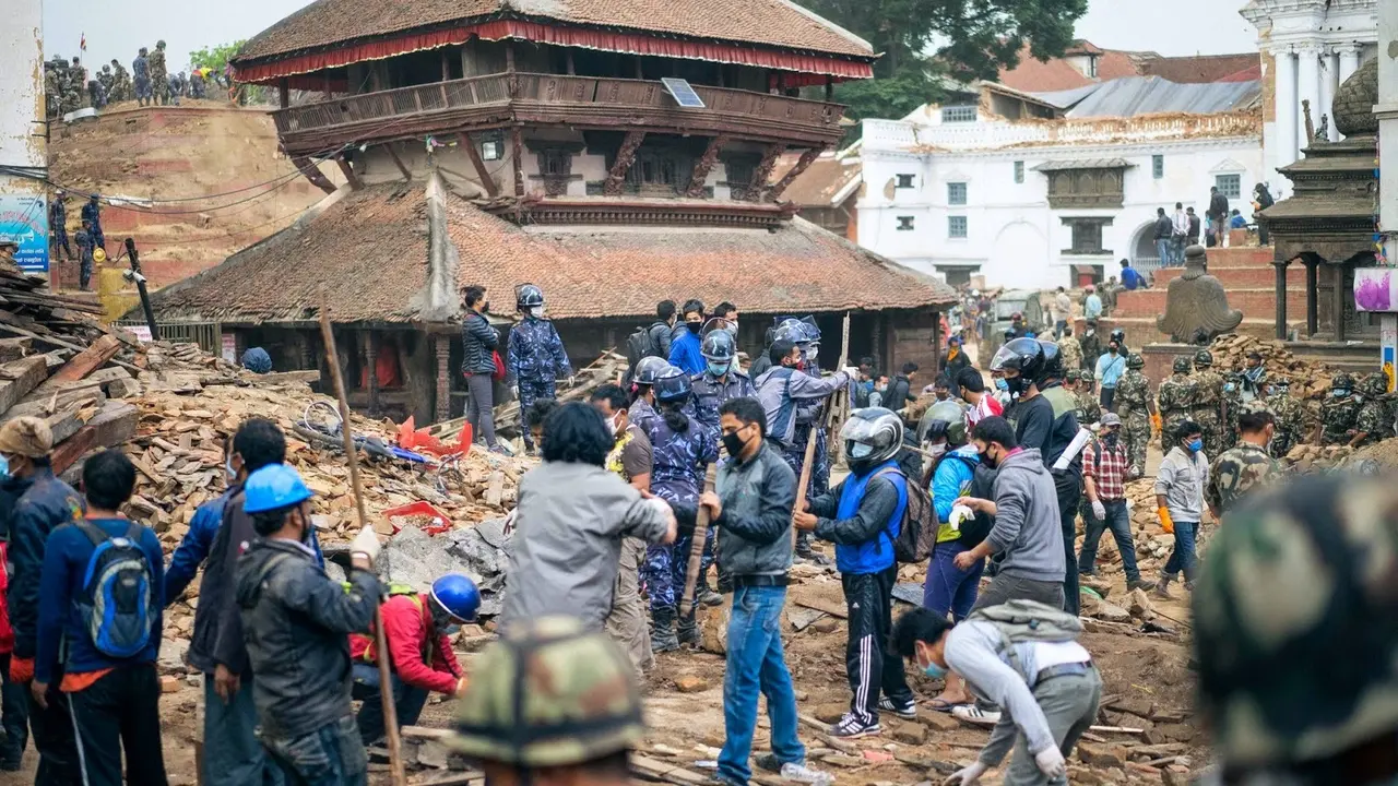 El terremoto devast&oacute; uno de los rincones m&aacute;s bellos del plantea. Foto: Seb Montaz.